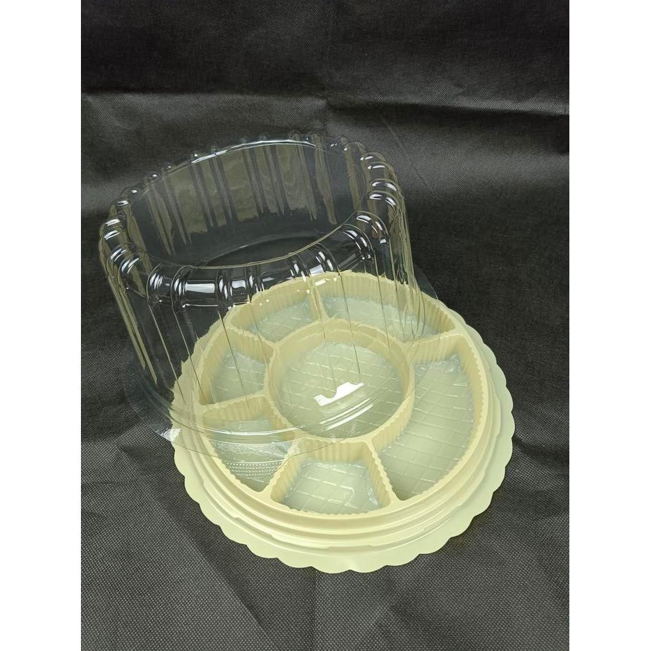 Mika Tumpeng Mini sekat 7 / Mika Bulat Sekat CT-20