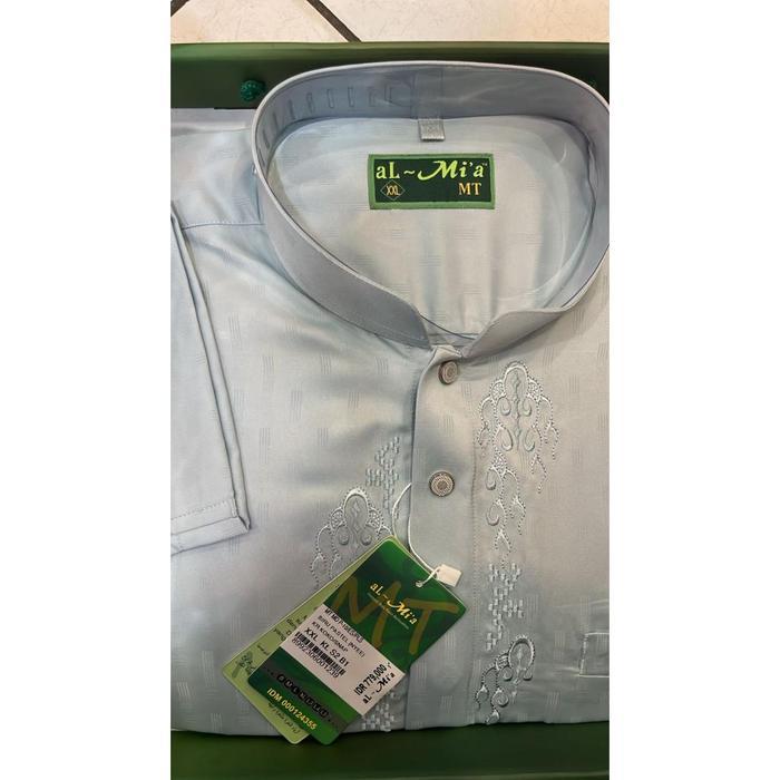 Baju Koko Al-Mia Madina P10 Lengan Panjang Jumbo Warna