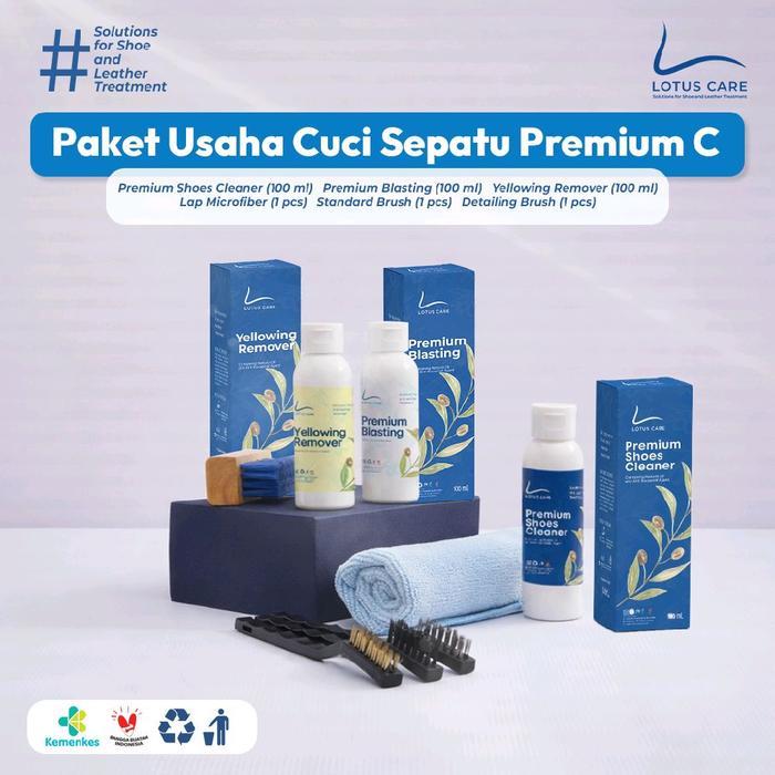 Lotus Care -Paket Usaha Shoes Care / Cuci Sepatu ,Starter Minipack Usaha Laundry Sepatu Rumahan -