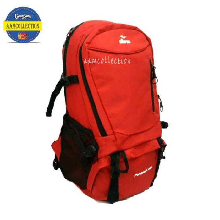 JTTOP" AAM COLLECTION - TAS CARRIEL OUTDOOR TAS RANSEL HAIKING POTLAND ELBRUS GUNUNG 40 L FREE