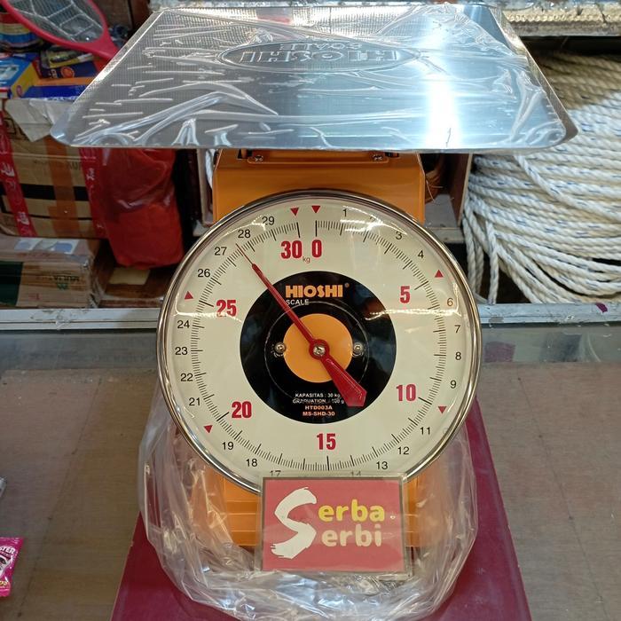 [30KG TIMBANGAN DATAR]Timbangan Scale piring stainless stell