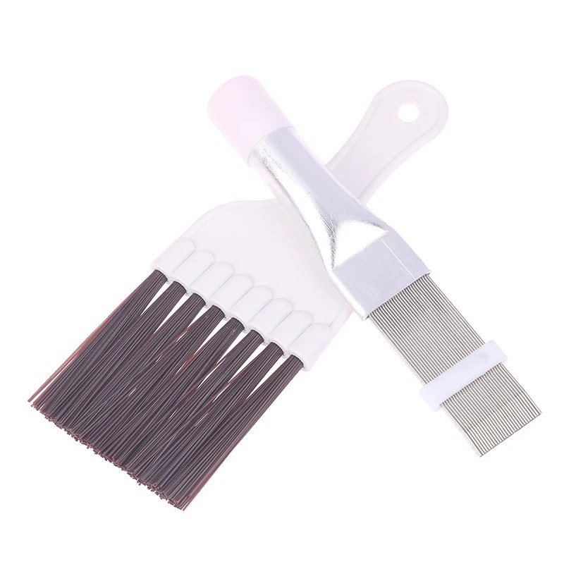 Air Conditioner Condenser Fin Comb Stainless Steel AC Fin Cleaning Brush Air Conditioner Fin Repair