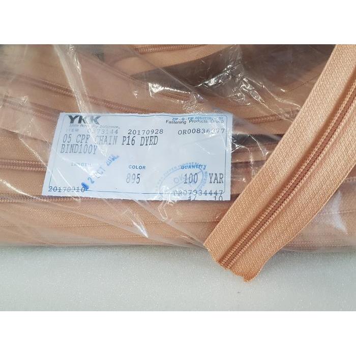 Resleting Rol 90 meter Zipper YKK nomor 5