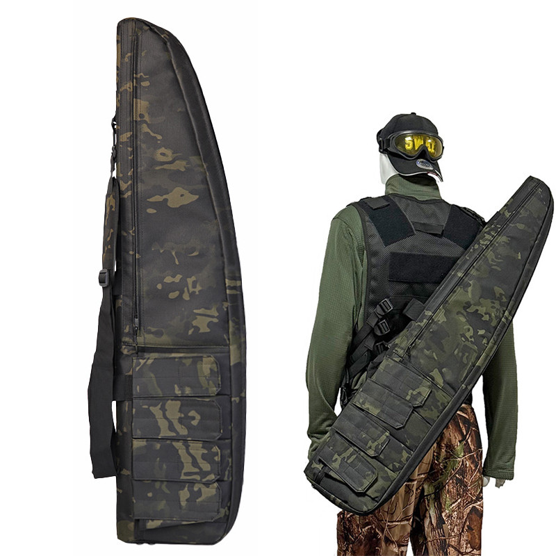 70cm 98cm 118cm Airsoft CS Shotgun Carry Case Tactical Hunting Gun Bag Shockproof Cushion Rifle Bag