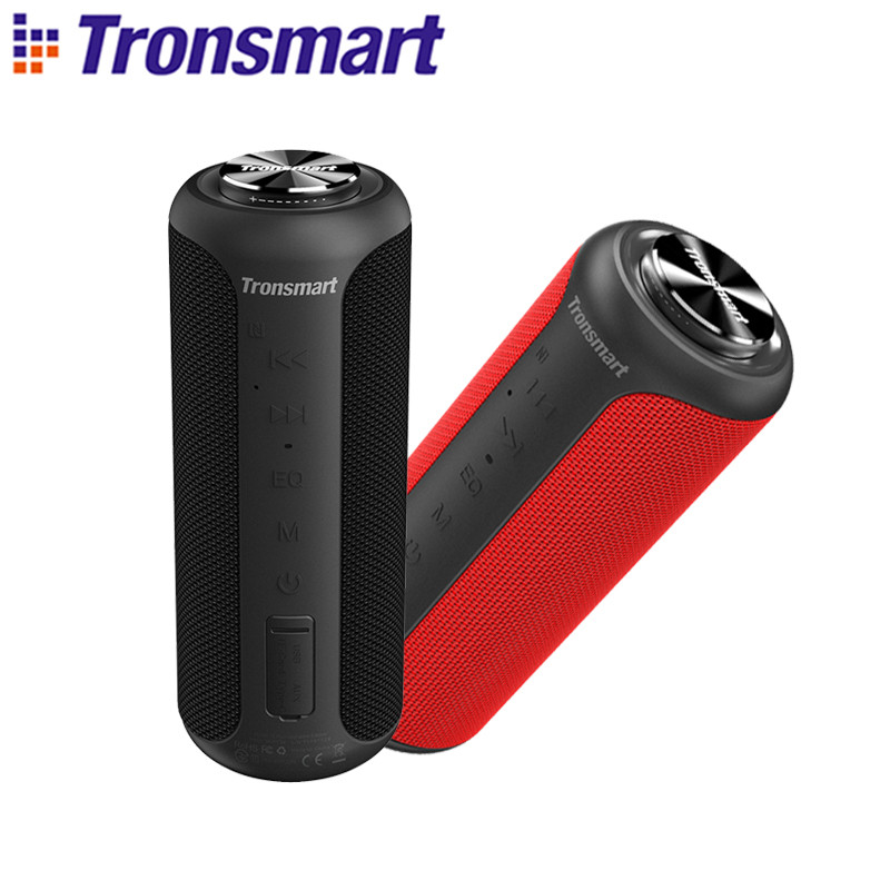 Tronsmart T6 Plus (Upgraded Edition) Bluetooth 5.0 Speaker 40W Portable Speaker IPX6 Column with NFC