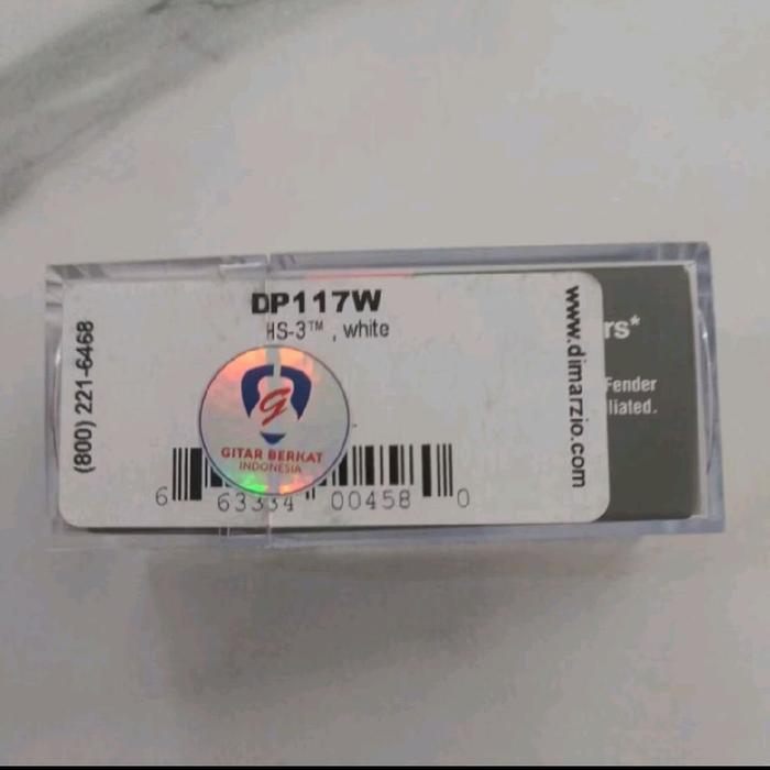 Dimarzio DP117 dp117w HS3 Strat Stacked Hum-Canceling Pickups - 01/26