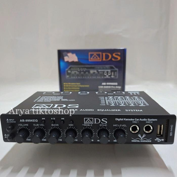 Pream Parametrik Bluetooth Ads Ab 999 Keq Equalizer Pream Ads Ab 999 Keq Bluetooth