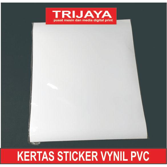 HOT SALE Kertas Sticker Vynil Pvc A4