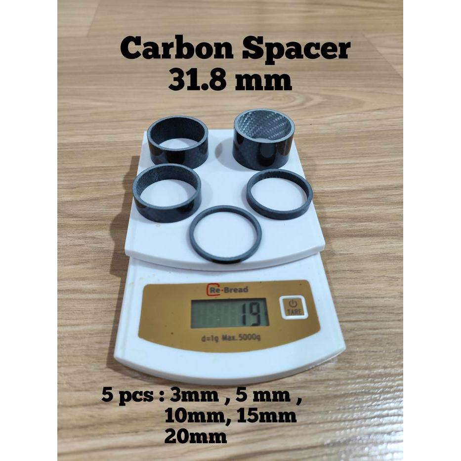 Shimano Bike - Spacer Stem Ring Peninggi Stang Setang Sepeda Carbon