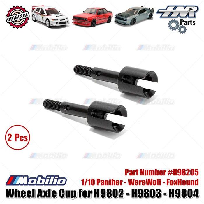 HNR PART #H98205 WHEEL AXLE CUP FOR RC H9802 H9803 H9804 1/10 PANTHER WEREWOLF FOXHOUND