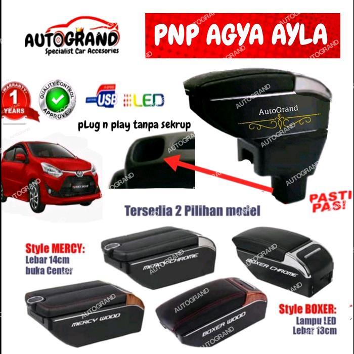 Termurah CONSOLE BOX / ARMREST / ARMREST 7 port USB Daihatsu AYLA SUPERIOR X5