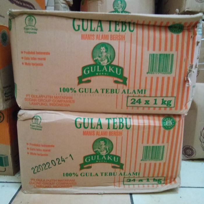 Gula Pasir Gulaku 1 Dus @ 1Kg Tbk