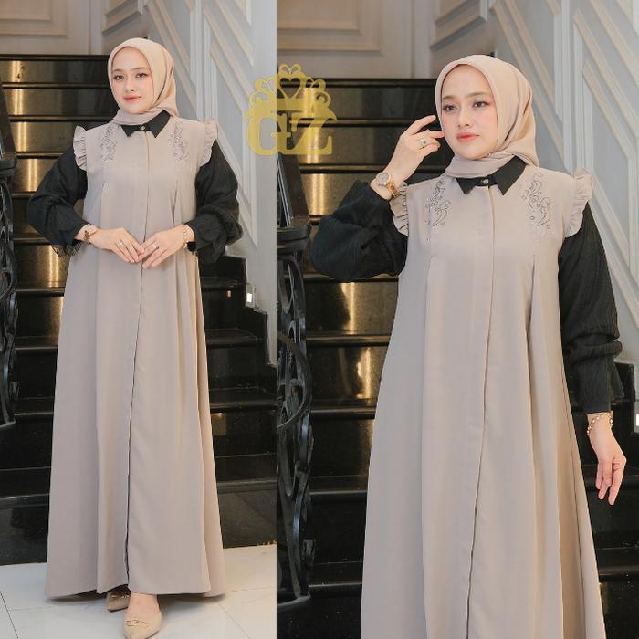 Gwenza - Syahana Dress Motif - Muslim Wanita