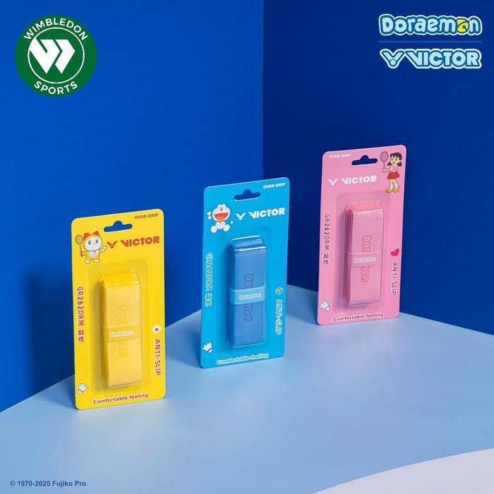 Limited Edition Grip Badminton Victor Doraemon / Badminton Overgrip Victor Doraemon Edition / Grip
