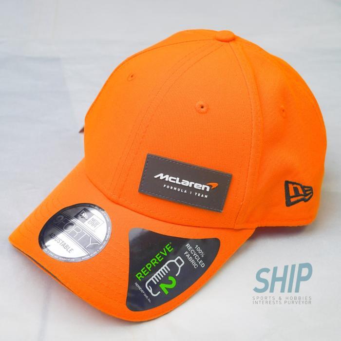 Mclaren 9Forty Visor Papaya Cap Topi F1 Formula 1 Original Oranye Orange Repreve