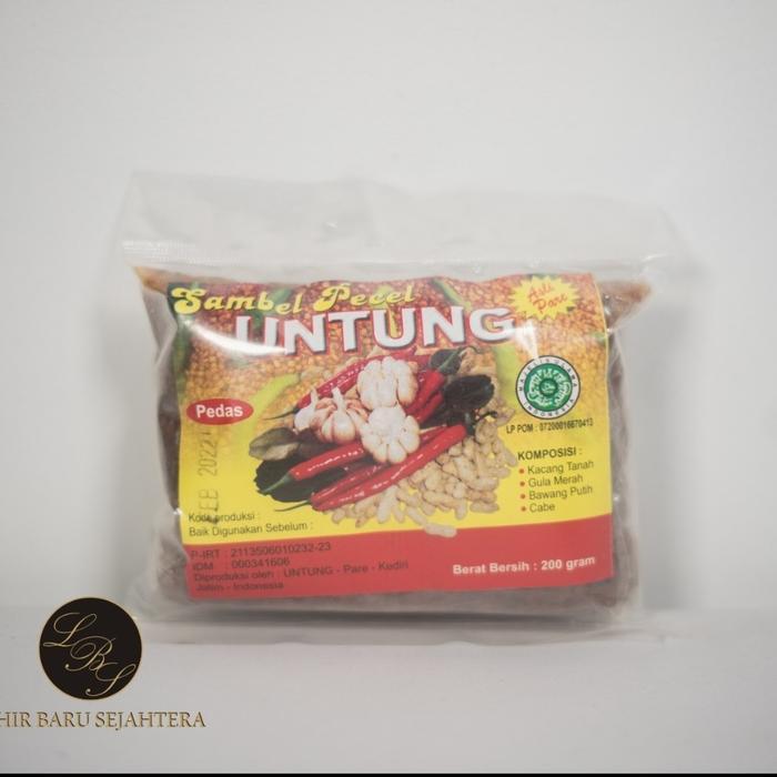 "New" Sambel pecel Untung Pare Kediri