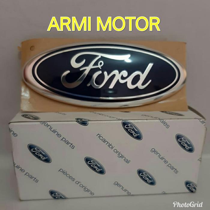 Ready Emblem Ford Bagasi Ford Ecosport Trend & Titanium Genuine Ford Logo Bagasi Emblem Ecosport