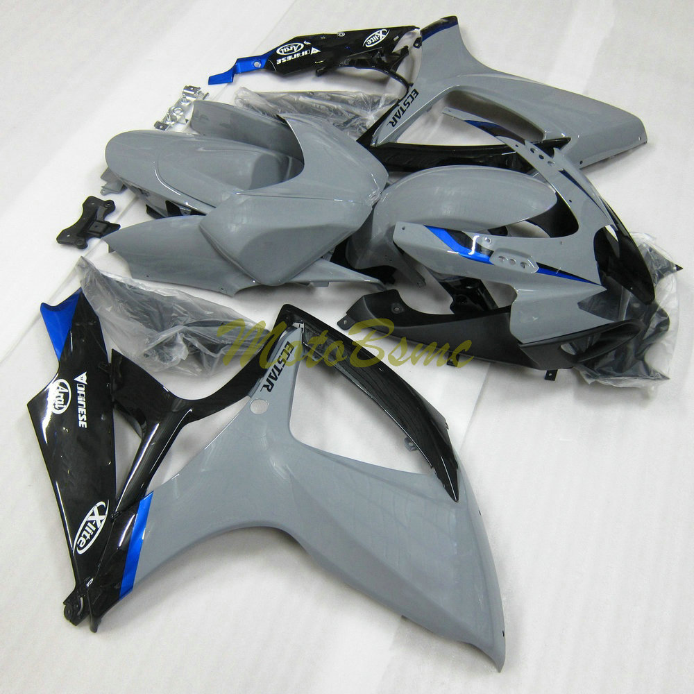 Injection Fairing Kits for SUZUKI GSXR600 750 K6 2006 2007 Cement Grey GSX-R 600 GSX-R 750 06 07