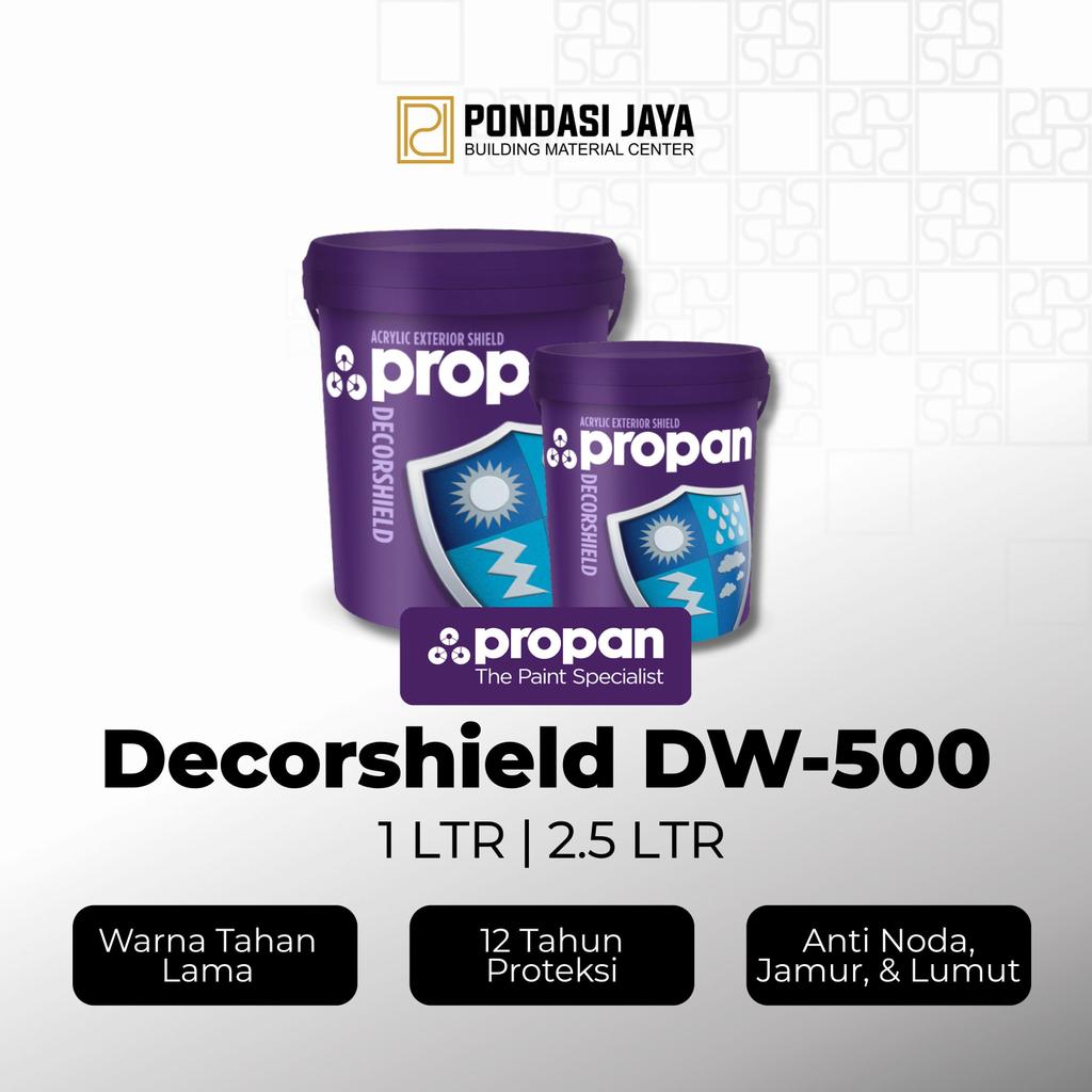 Cat Propan Decorshield DW-500 1 Liter – Warna Putih