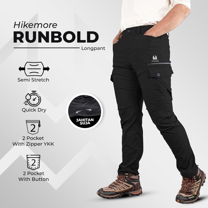 Consina Sport - Celana Outdoor Cargo Gunung Panjang Pria Wanita Runbold