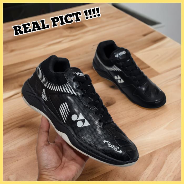 SEPATU BADMINTON YONEX_PRIA WANITA SOL DI JAHIT SEKELILING / SEPATU BULUTANGKIS PRIA SOL KARET