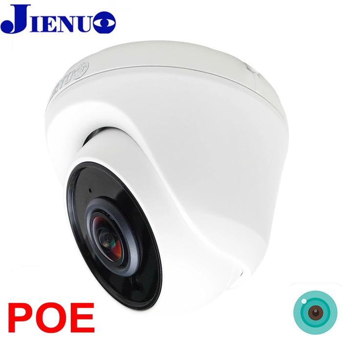 Jienuo 1080P 3Mp 4Mp Poe Camera Ip 1.7Mm Panoramic Fisheye Lens Cctv