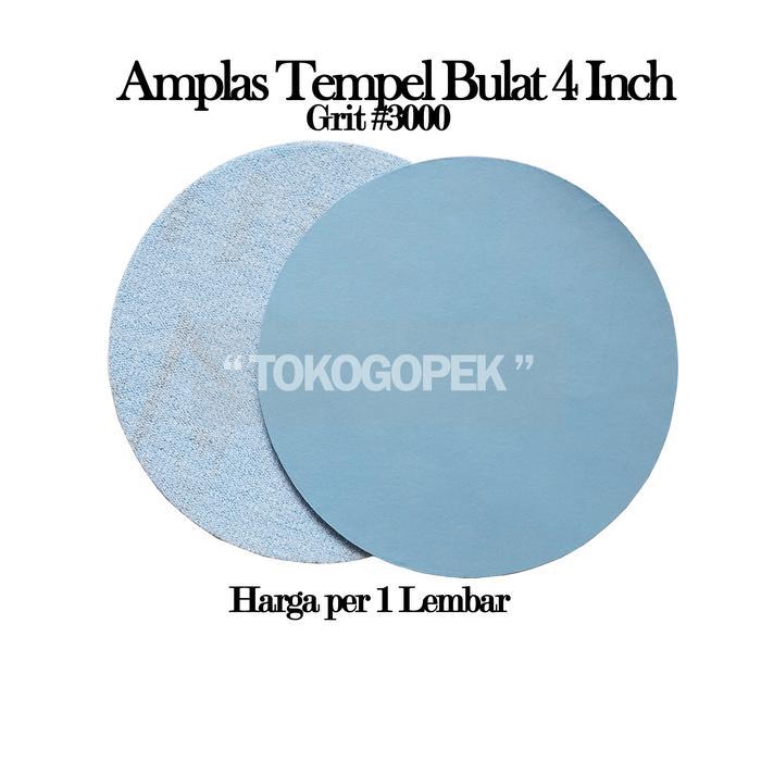 AMPLAS BULAT TEMPEL 4 INCH GRIT #3000