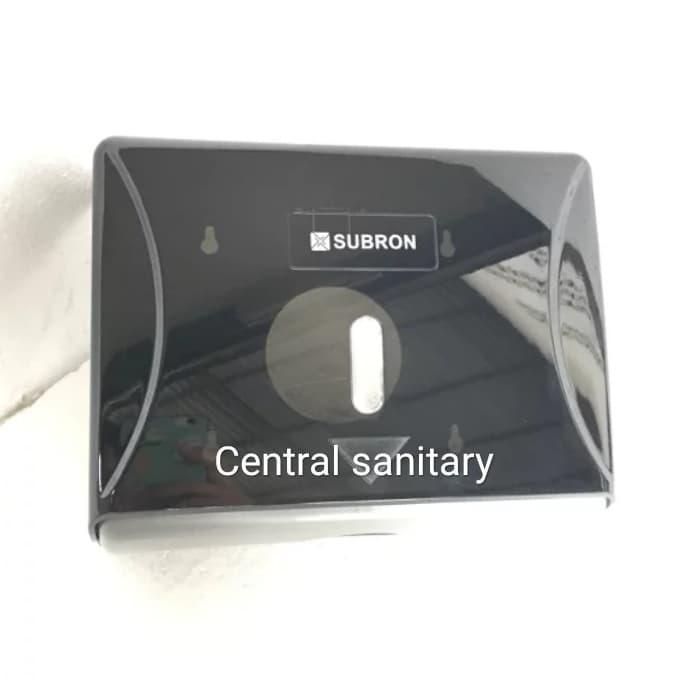 tempat tisue kotak tissue lembaran warna hitam tisu toilet kamar dapur