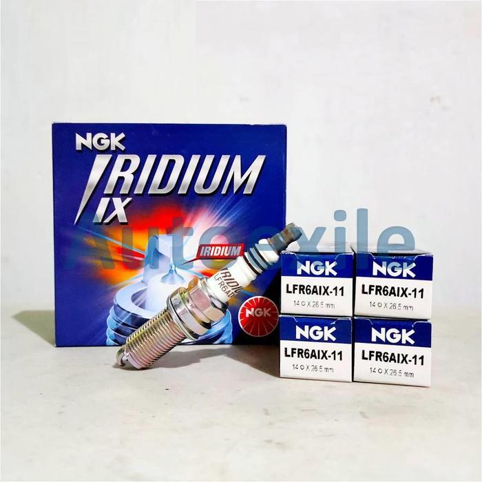 SIAPKIRIM Busi Mobil NGK IRIDIUM IX LFR6AIX-11 Toyota New Camry Kijang Innova Alphard Sienta