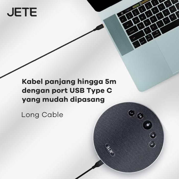 JETE Speakerphone Omnidirectional For Video Conference with Mic