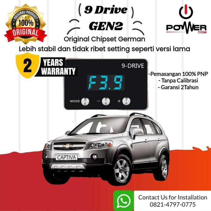 9 Drive Throttle Controller Accelerator Chevrolet Captiva Remap