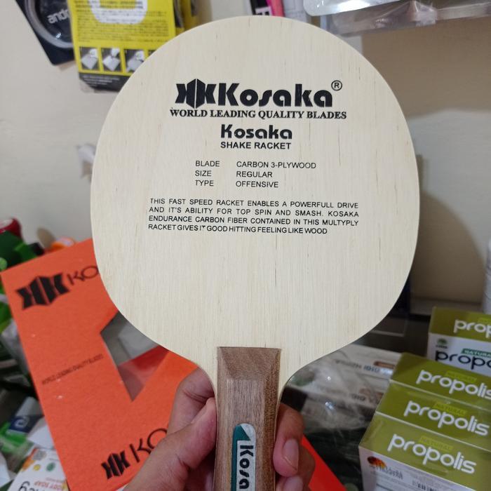 KAYU TENIS MEJA KOSAKA CARBON ORIGINAL