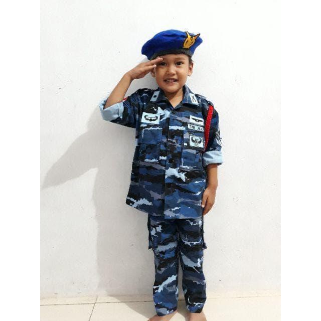 Baju Seragam Loreng Tni Au - Baju Profesi Loreng Tni Au-Baju Pdl Au