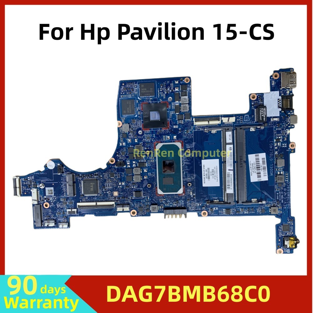 Dag7Bmb68C0 Laptop Motherboard For Hp Pavilion 15-Cs Mainboard I7 10Th Gen Cpu+Mx250 4G L67285-601