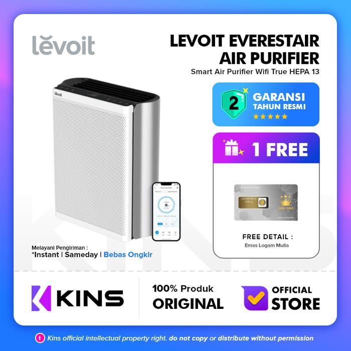 Levoit EverestAir Smart Air Purifier Smart Wifi True HEPA 13 / Levoit Everest Air Smart Air Purifier