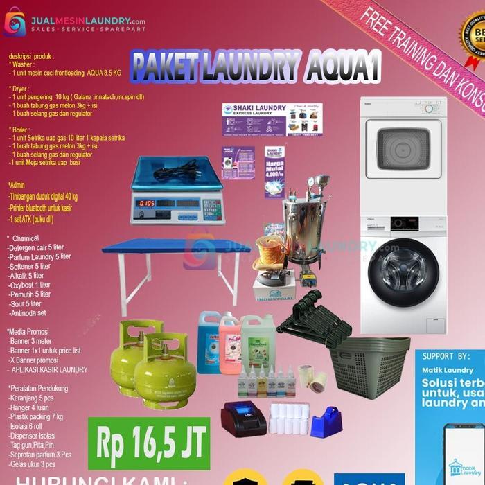 ASLI Paket usaha laundry kiloan pemula READY STOCK