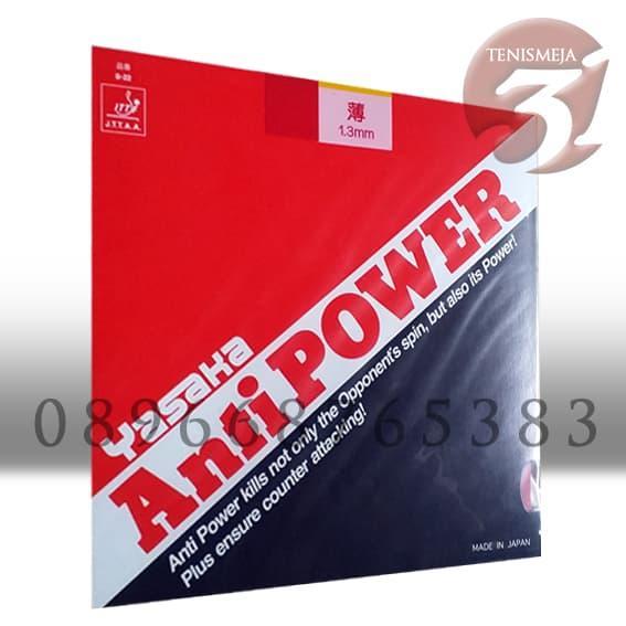 Rubber/Karet tenis meja Yasaka ANTI POWER
