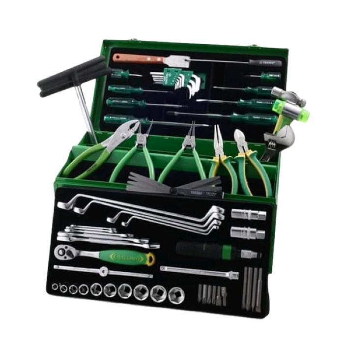 Tekiro Mekanik Tools Set 59 Pcs Box Besi / Mechanic Tools Set 59 pcs / Tool Box Set 59 pcs