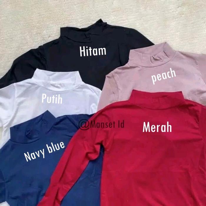 Manset Manset Baju Manset Wanita Manset Lengan Panjang Dalaman Baju Spandek Dalaman Atasan Jilbab