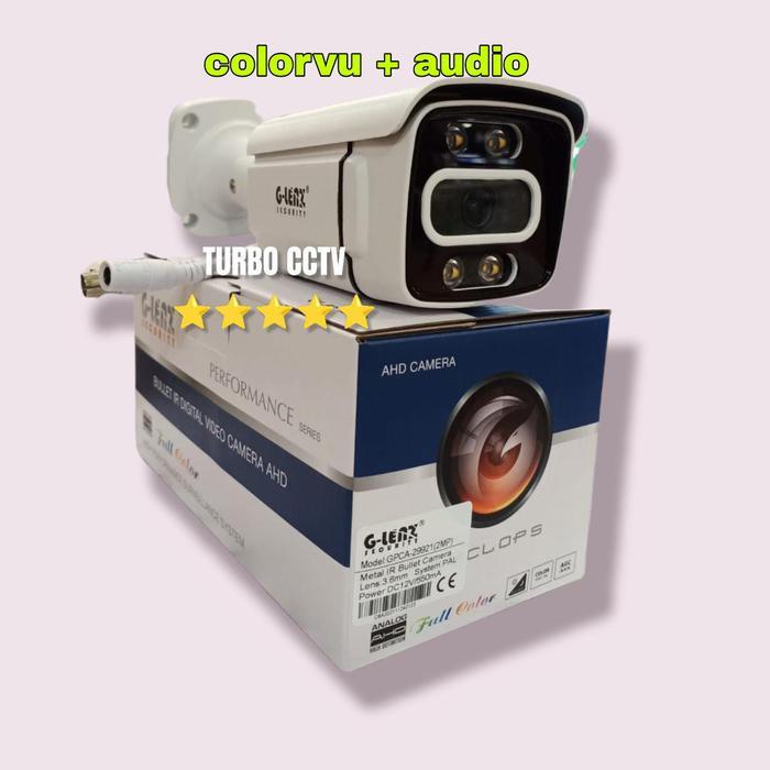 Kamera Cctv Glenz 2Mp Colorvu + Audio