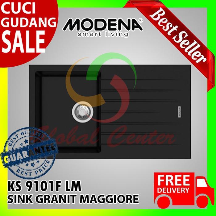 Kitchen Sink Granit Modena Maggiore - Ks 9101F Lm Sink Cuci Piring