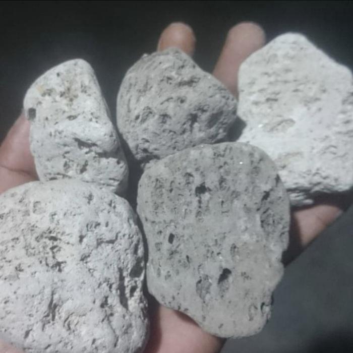 Batu apung/Pumice stone/Batu pumice media filter kolam aquarium 20 kg