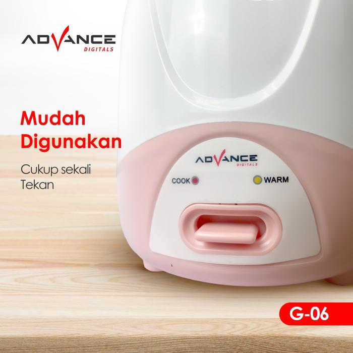 "New" Advance Digitals - Mini Rice Coocker G06 - Rice coocker kecil untuk anak Kosan - Berdaya