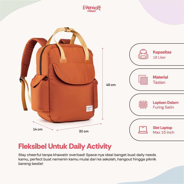 EVERNEXT WOMEN Tas Ransel Wanita - Cally