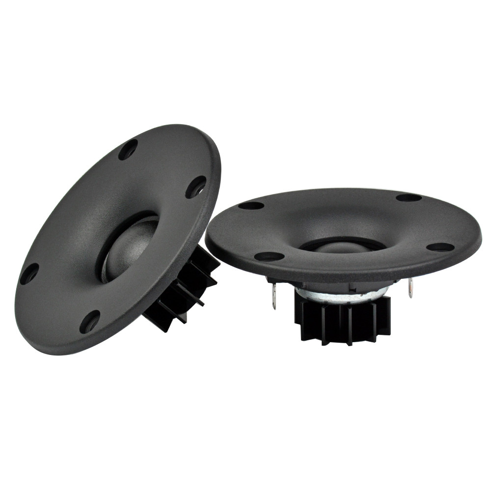 AIYIMA 2PCS 3 inch 4/6/8 Ohm 15W Dome Silk Film Tweeters Audio Loudspeakers Neodymium Hifi Treble