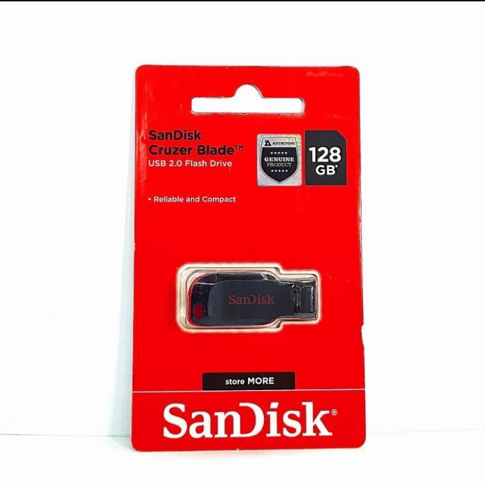 Flashdisk Sandisk Cruzer Blade 128Gb