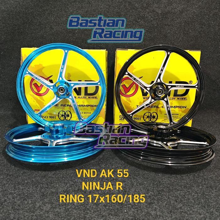 Velg Vnd Racing Ak 55 Ninja R/Ss Ring 17 Lebar 160X17 185X17 Ninja 150R Ninja Rr Ninja Ss Velg Vnd