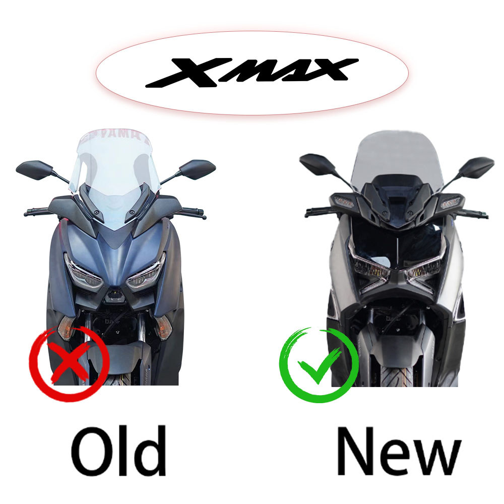 For YAMAHA XMAX 125 2023 X-MAX300 XMAX300 2023 2024 2025 Motorcycle Body Protector Logo Sticker
