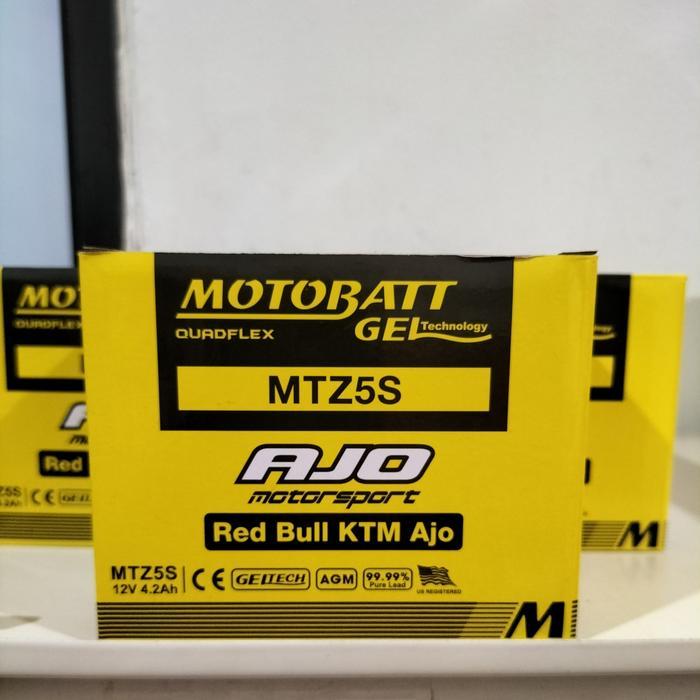 Ready Aki motor Honda Scoopy Fi Sporty Motobatt MTZ5S aki kering