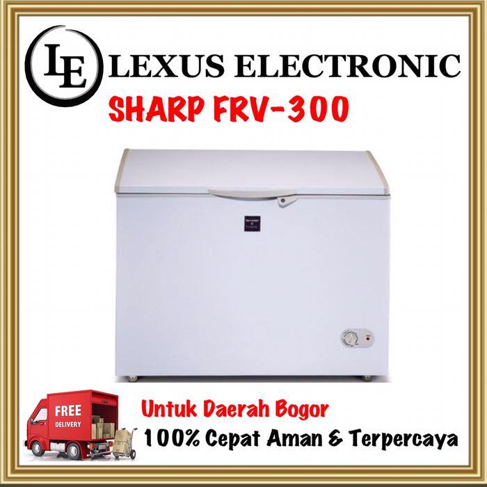 FREEZER SHARP FRV300 CHEST FREEZER MURAH 300 LITER